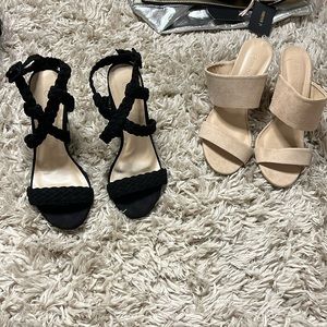 Heeled Sandal Bundle Sz 6